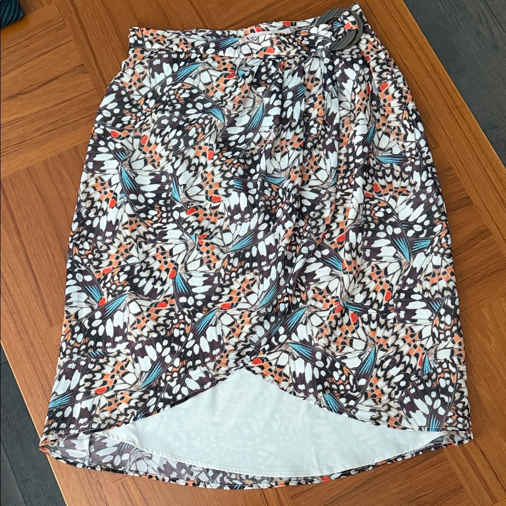 Hutch Butterfly Patterned Women's Skirt